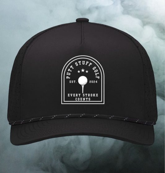 “Every Stroke Counts” Golf Hat